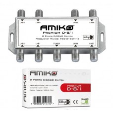 Comutator DiseqC 8/1 Premium Amiko 