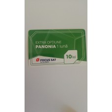 Cartela reincarcare Panonia 1 Luna