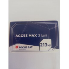 Cartela reincarcare Acces Max 3 Luni