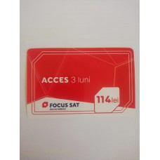 Cartela reincarcare Acces 3 Luni