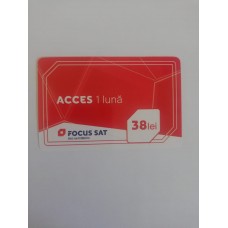 Cartela reincarcare Acces 1 Luna