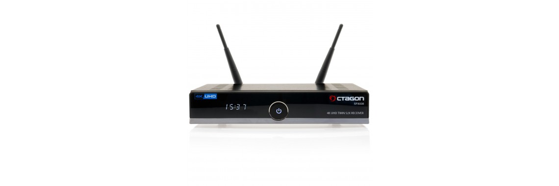 Octagon SF8008 4K UHD E2 Twin DVB-S2X 